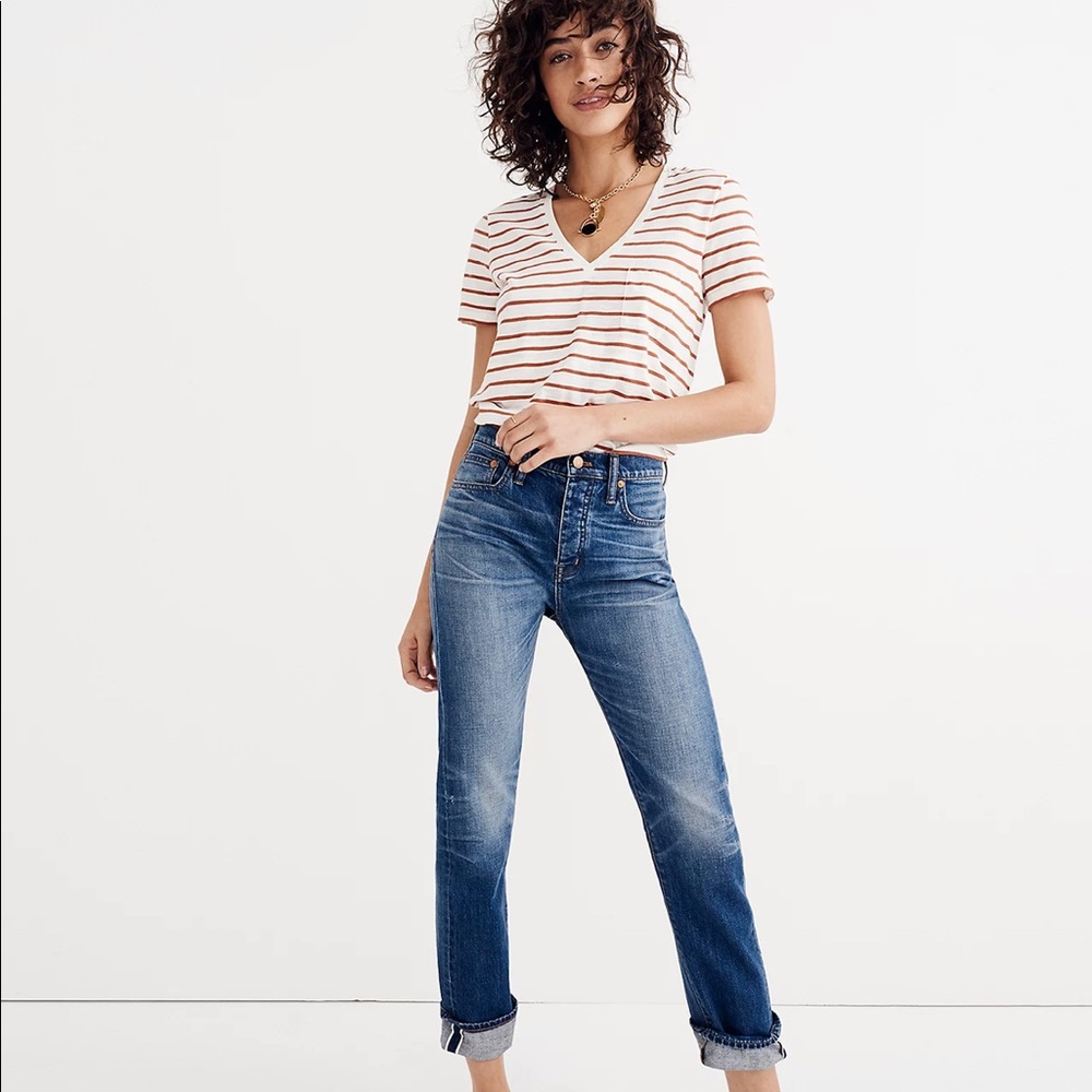 SOLD Madewell Cruiser Straight Jeans: Selvedge Edition